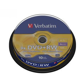 Verb DVD+RW 4x 4.7GB 10P CB 4348