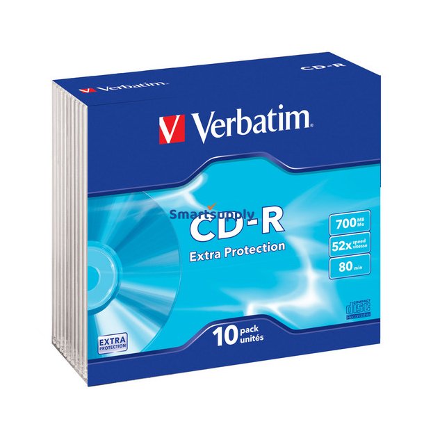 CD-R 52x 700MB 10P SL DLP 4341
