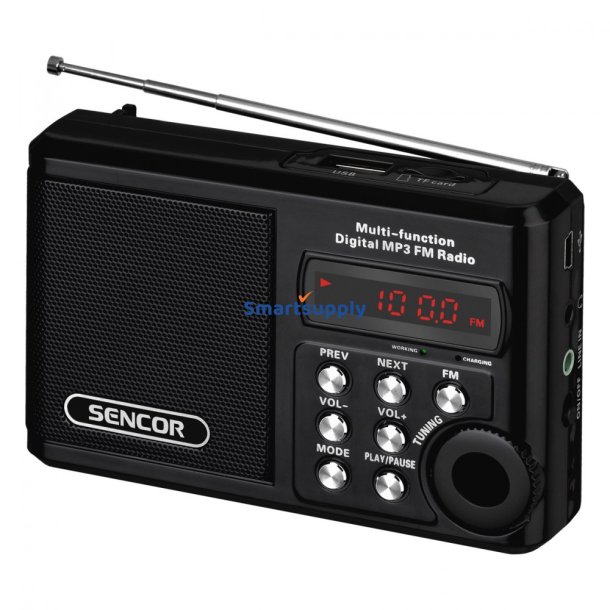 B�rbar radio SRD 215 B MP3, USB, SD
