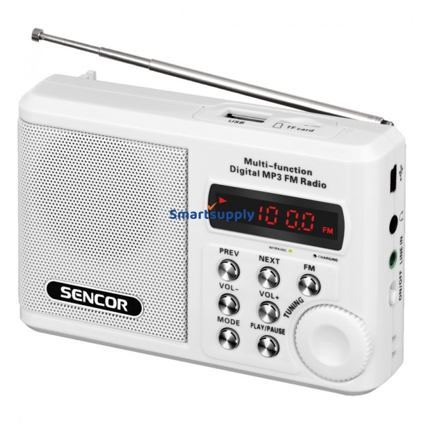 B�rbar radio SRD 215 W MP3, USB, SD