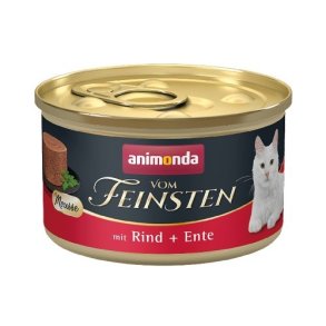 ANIMONDA Vom Feinsten Mousse Beef and duck - vd kattefoder - 85g