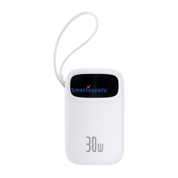 Baseus Qpow2 Lithium Polymer (Lipo) 20000 mAh Hvid