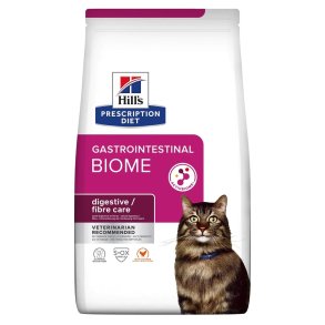 HILL'S Feline Digestive fibre care Gastrointestinal Biome - trfoder til kattekillinger - 3 kg