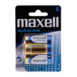 Maxell Batteri Alkalisk Lr14, 2 Stk