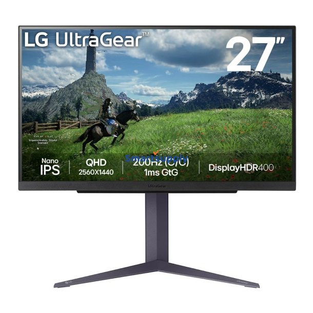 Lg 27Gs85q-B Computerskrm 68,6 cm (27") 2560 X 1440 Pixels Quad HD Black