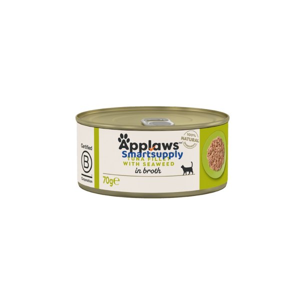 Applaws Tunfilet Med Tang I Bouillon - Vdfoder Til Katte - 70G