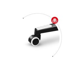 Huzaro Force 6.2 Pc Gaming Stol Bucket (Vugge) Sde Gr, Hvid