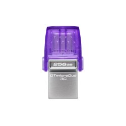 Kingston Flashdrive 256Gb Microduo 3C 200Mb/S Dual Usb-A + Usb-C