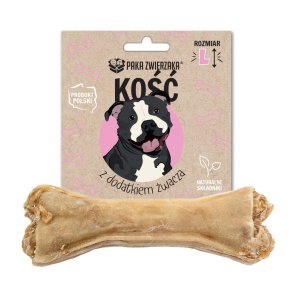PAKA ZWIERZAKA Bone with tripe additive L 13,5 cm - godbid til hund - 70g