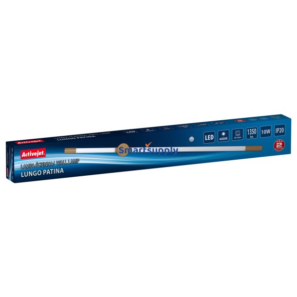 Activejet LED Vglampe Aje-Lungo Patina