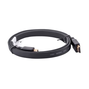 Lanberg CA-HDMI-21CU-0010-BK HDMI-kabel 1 m HDMI Type A (Standard) Sort