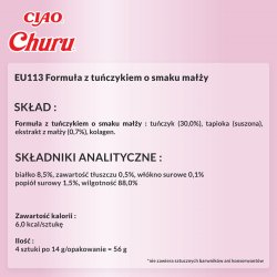 Inaba Churu Tun Med Muslingesmag - Kattegodbidder - 4X14 G