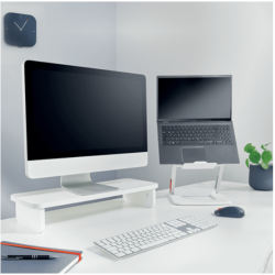 Leitz 64340001 Skrmbeslag / Stativ 61 cm (24") Hvidt Skrivebord