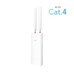 Cudy LT400 trdls router Hurtigt ethernet Enkelt band (2,4 GHz) 4G Hvid