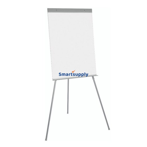 Flipover tavle trefod 70 x 100 cm magnetisk m. penbakke