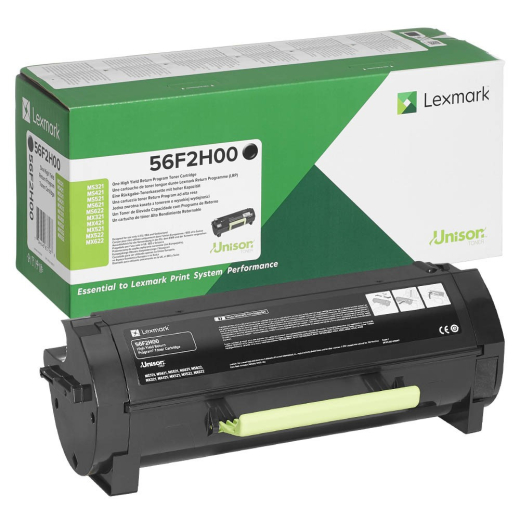 Lexmark 56F2H00 / 56F2H0E toner 15.000 sider original