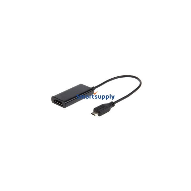 Adapter MHL(M)->HDMI(F)+USB Micro(BF)(5 PIN) 16cm