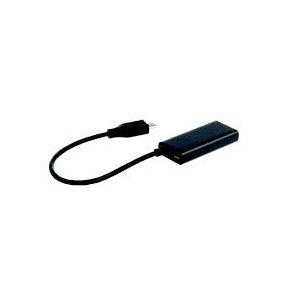 Adapter MHL(M)HDMI(F)+ USB MICRO(BF)(11 PIN) 16 cm.