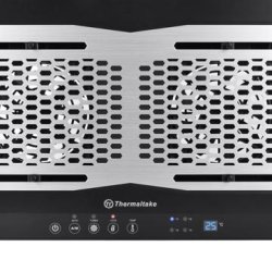 Notebook k�ler - Massive TM (10~17" , 2x120mm ventilator) aluminium