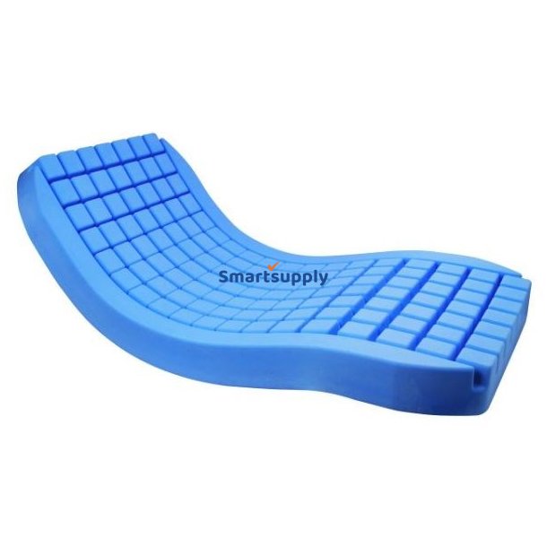 Rehabiliterings- og antidecubitusmadras med dobbeltfunktion Polyplot Bl