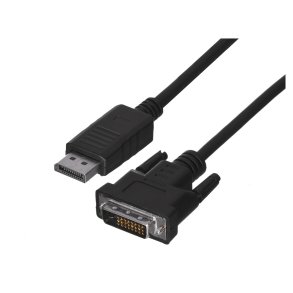 Lanberg CA-DPDV-10CU-0010-BK videokabel adapter 1 m DisplayPort DVI-D Sort