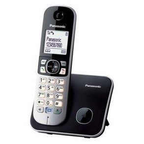 Telefon KX-TG6811 DECT sort