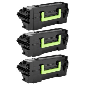Lexmark 58D2000 toner 3 stk 22.500 sider kompatibel multipakke