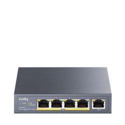 Cudy GS1005P netvrksswitch Gigabit Ethernet (10/100/1000) Strm over Ethernet (PoE) Gr