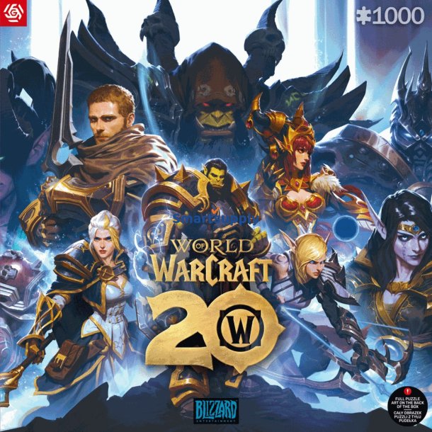 Puzzle Good Loot Gaming - World of Warcraft: 20th Anniversary 1000 stk
