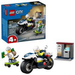 Lego City 60455 Politi Motorcykeljagt