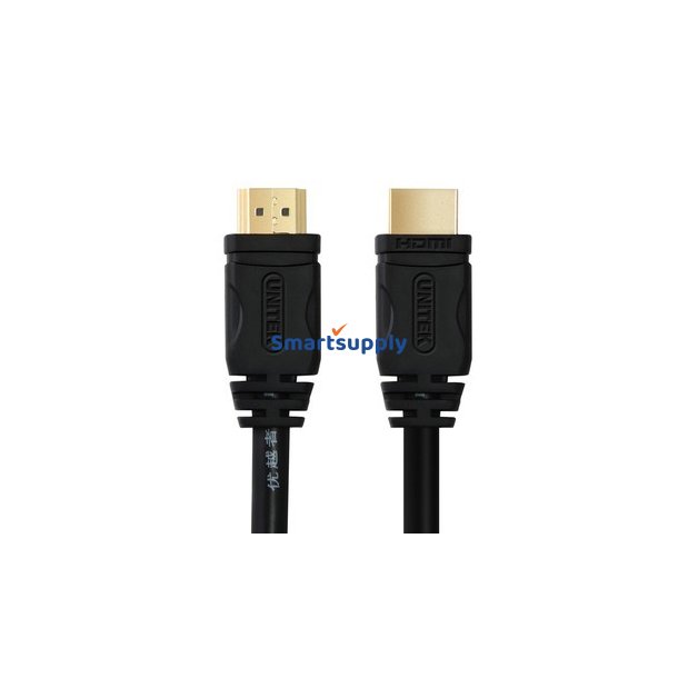 HDMI KABEL M/M 2,0m v2.0 ; GULD; BASIC