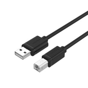 UNITEK Y-C421GBK USB-kabel 5 m USB 2.0 USB A USB B Sort
