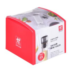 Zwilling Fresh &amp; Save Vinkonserveringspumpe 3 cm Plast, Silikone, Rustfrit Stl