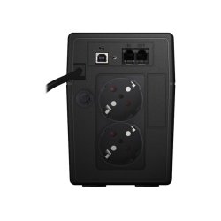 UPS line-interactive 850VA 2X SCHUKO OUT, RJ11 IN/ OUT, USB, LCD