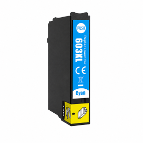 Epson 603 XL Cyan bl�kpatron 14ml kompatibel