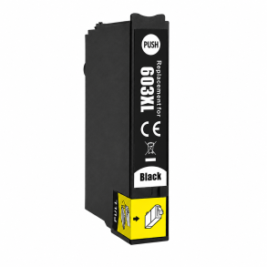 Epson 603 XL Sort bl�kpatron 18,2ml kompatibel