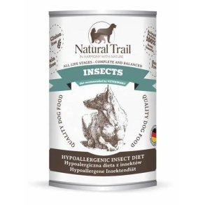 NATURAL TRAIL Dog Insects - vdfoder til hunde - 350g
