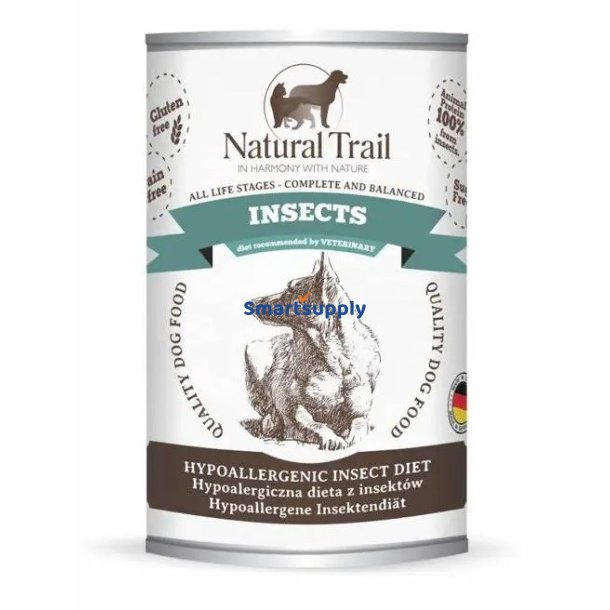NATURAL TRAIL Dog Insects - vdfoder til hunde - 350g