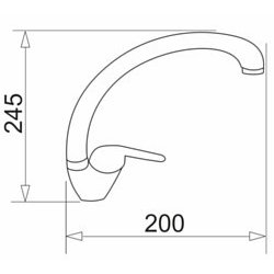 PYRAMIS Ossia 090922138 kkkenarmatur Gr beton
