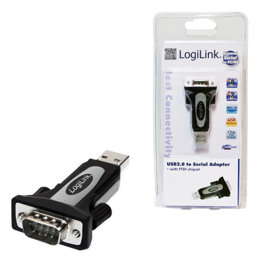 USB 2.0 til seriel port adapter