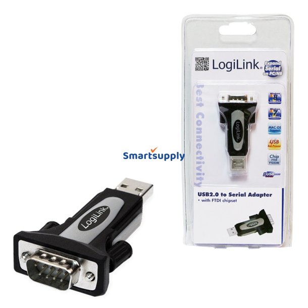 USB 2.0 til seriel port adapter