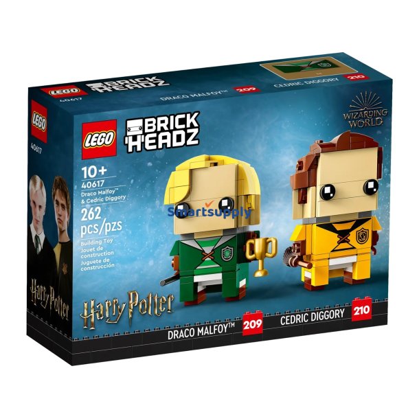 Lego Brickheadz Harry Potter 40617 Draco Malfoy Og Cedric Diggory