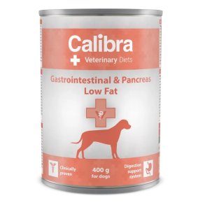 CALIBRA  Veterinary Diets Gastrointestinal Low Fat - vdfoder til hunde - 400g