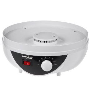 GreenBlue svampe-, grntsags- og frugttrrer, 250W, ekstra stjsvag, 5 sigter, GB195