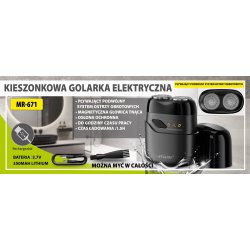 Maestro Mr-671 Usb-Rejse Elektrisk Barbermaskine