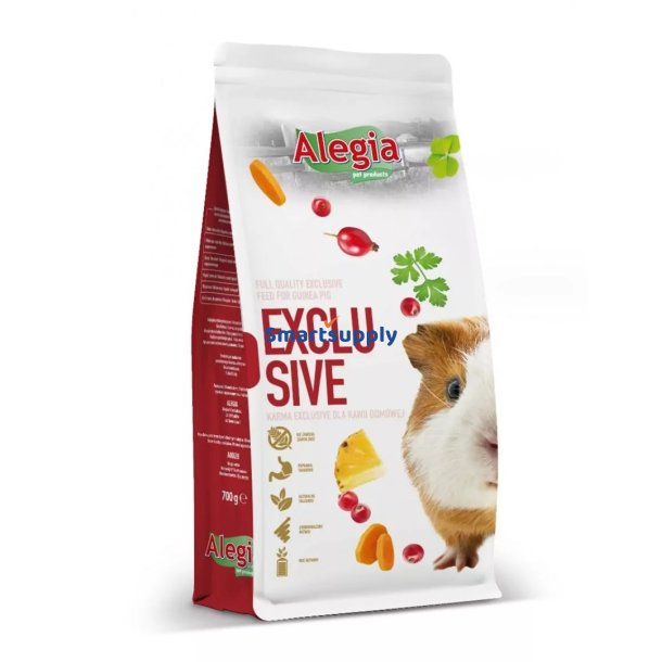 Alegia Eksklusivt Marsvin - Mad Til Husdyrkavie - 700G