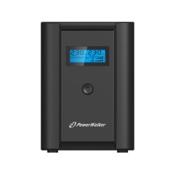 UPS LINE-INTERACTIVE 2200VA 2X 230V PL + 2X IEC OUT,RJ11/RJ45 IN/OUT, USB, LCD