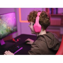 Trust Gxt 415P Zirox Headset Kablet Hovedbnd Gaming Pink