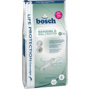 BOSCH LPC Sensible Renal Reduction Lavprotein - trfoder til hunde - 11,5 kg