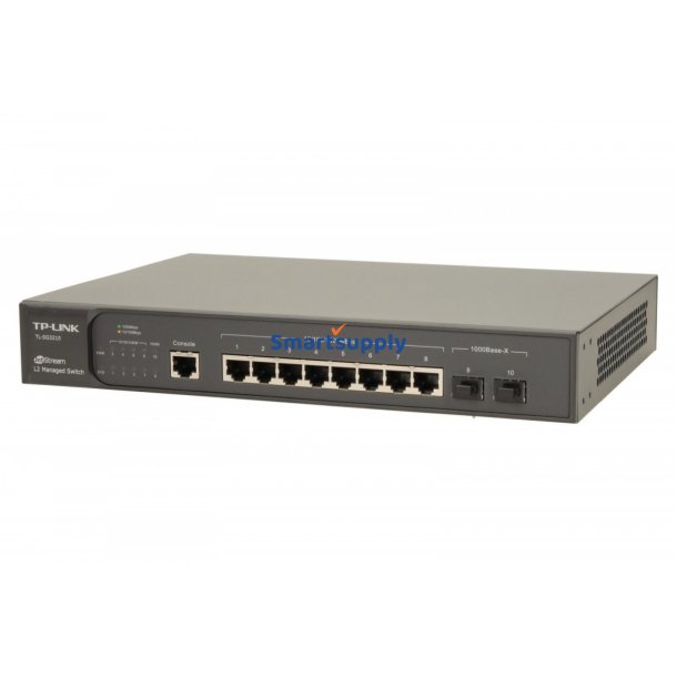 JetStream 8-Port Gigabit L2 Managed Switch med 2 SFP Slots TL-SG3210